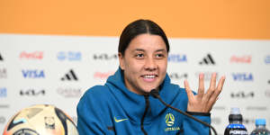 Matildas captain Sam Kerr has called for more funding to develop grassroots soccer in Australia.