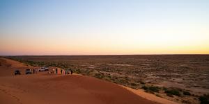 Big Red – a 40-metre-high sand dune 35 kilometres out of town.