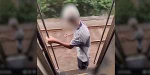 Sydney teenagers are breaking into locked train cabins and risking serious injury by hanging from the trains.