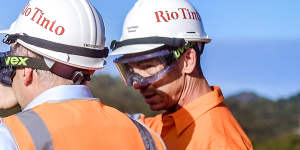 Prime Minister Anthony Albanese visiting Rio Tinto’s Yarwun alumina refinery near Gladstone.