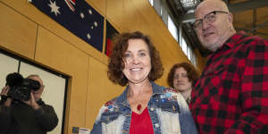 Labor candidate Jodie Belyea has held the seat of Dunkley for the government.