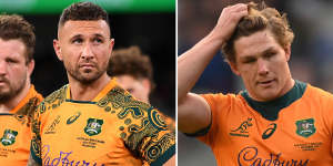 Quade Cooper and Michael Hooper were not good role models for the Wallabies,according to Jones