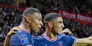 Mbappe set for showdown with friend ‘Moroccan Beckham’