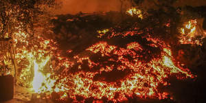 Residents flee as volcano erupts near Congolese city of Goma