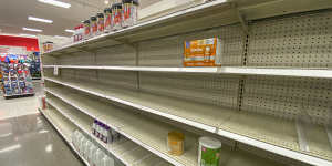The US has been grappling with a baby formula shortage since the start of the year. 