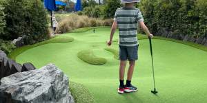 Meadowbrook Golf Club Mini Golf is the first mini-golf course to be built in Logan.