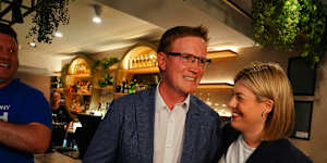 Jess Wilson and Anthony Marsh