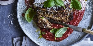 Beef and ricotta meatloaf.