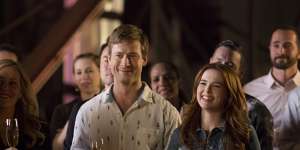 Glen Powell and Zoey Deutch in Set It Up,a runaway hit when it launched on Netflix.