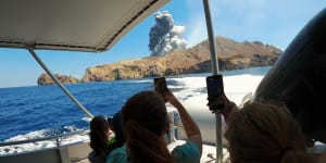 White Island volcano documentary captures two minutes of sheer terror