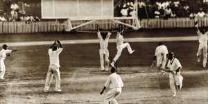  A tie! The most enthralling game in cricket history,the First Test at the Brisbane Cricket Ground in December,1960.