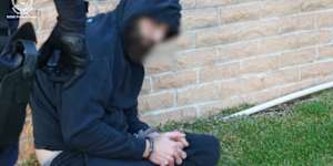 Mustapha Alameddine was arrested on Wednesday morning.
