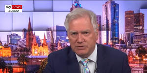 Andrew Bolt reacted to Alan Jones’ arrest on Sky News. 