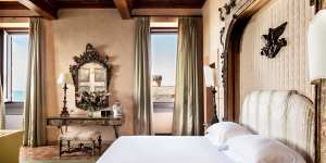 The Castello Suite:no two rooms and suites are the same.