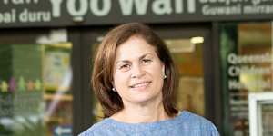 As a researcher,Dr Natalie Bradford works with young patients at the Queensland Children’s Hospital.