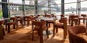 The new upper tower dining room,once home to Quay,is now The Oriana restaurant.