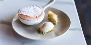 Souffle with a delightful Turkish twist at Camus