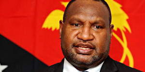 PNG Prime Minister James Marape wants more local firms to provide services on Manus Island.