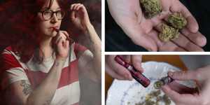 Ash Richardson uses cannabis to combat the effects of PTSD and insomnia.