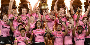 The Panthers have dominated the six-again era with four straight premierships.