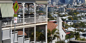 About 34 per cent of Queensland households are rentals.