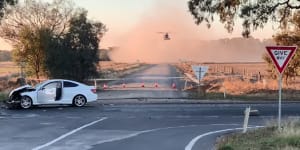 Three dead after multi-vehicle crash near Victoria-NSW border