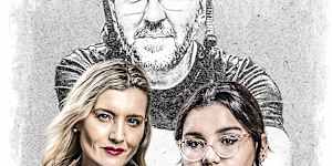 A TV show is mothballed after allegations about its co-host in other workplaces cloud its release.