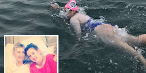 Brisbane woman swims English Channel in memory of grandmother