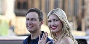 Jared Kushner and Ivanka Trump. The presdient’s son-in-law has found himself at the centre of a number of 