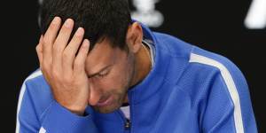 Novak Djokovic said he was “shocked” by how poorly he played.