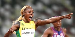 Jamaica still dominate the track going 1-2-3 in women’s 100m