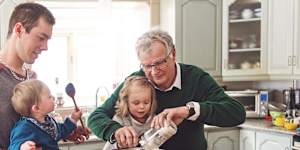 Trying to look after both your children and your ageing parents can be a difficult task.