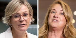 Sydney MPs Zali Steggall and Kylea Tink are arguing over which of their seats should be abolished.