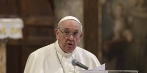 Pope Francis calls for civil union laws for same-sex couples