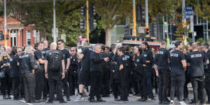 At the funeral for music legend Michael Gudinski,162 roadies and crew gathered for a funeral procession. 