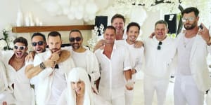 The Hemsworths hit peak Byron Bay with their White Party