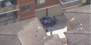 A four-year-old boy has been taken to hospital after falling out of an apartment window in Sydney's south.