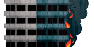 Who pays for flammable building cladding? 