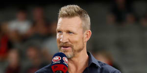 Nathan Buckley is part of Fox Footy’s commentary team.