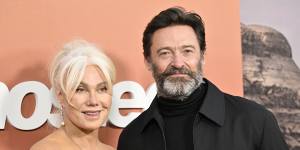 Deborra-lee Furness and Hugh Jackman at a film premiere in April last year. The couple decided to separate after 27 years and two children.