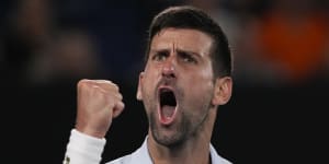 When will Novak Djokovic start acting his age?