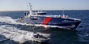 An Austal Cape Class vessel built for Australian Border Force.