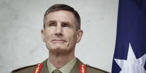 Defence Force chief Lieutenant-General Angus Campbell.