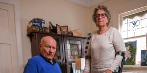 Peter is in a wheelchair after getting polio,but the NDIS says he’s too old for funding