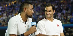 No one will ever play like Roger:Kyrgios,Djokovic,Williams pay tribute