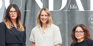 Sunday Life’s inaugural Trailblazer issue starring fashion designer and ovarian cancer campaigner Camilla Freeman-Topper,sport champion Ellyse Perry and social activist and First Nations woman Tanya Hosch.
