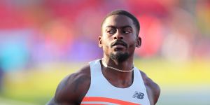 American Trayvon Bromell is favourite the 100m in Tokyo.