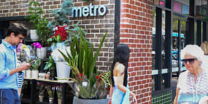 A Woolworths Metro store in Mosman. There is ongoing debate about whether such stores are large enough to “trigger” new planning controls around them.