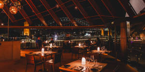 Dining rooms don’t get much grander than Bennelong.