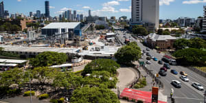 Queensland government reviews social housing above new Gabba station